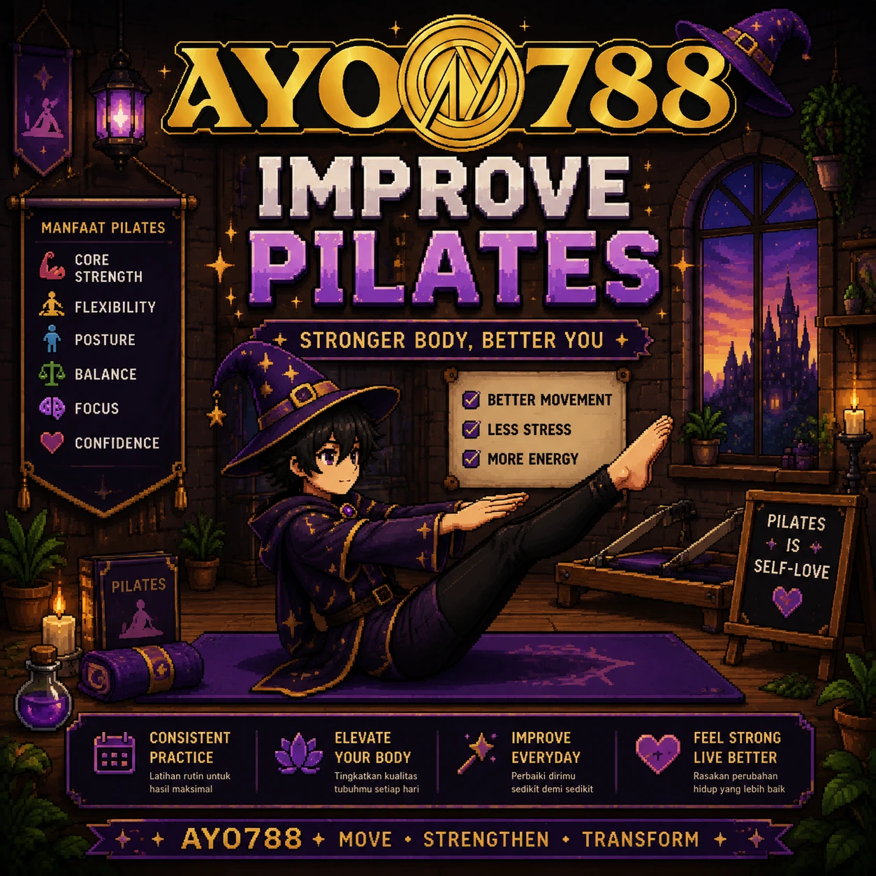 AYO788 | Rekomendasi Tempat Pilates Harga Murah dan Terjangkau Terbaru